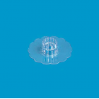 Clear Plastic 6" Plates Table Centerpiece Party Supplies Accessories